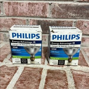 Philips Energy Advantage IR Halogen Bulbs 55W